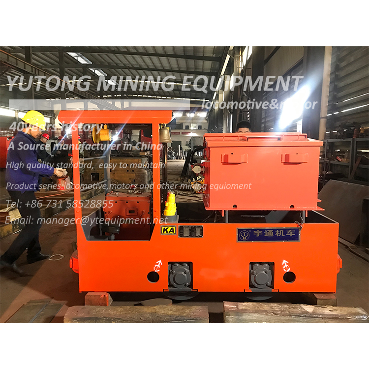 CJY10 Ton Underground Mining Trolley Locomotive