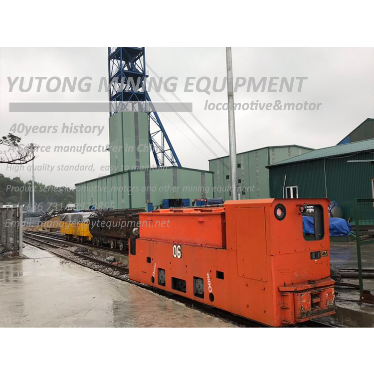 CTY8/6,7,9G, 8 Ton Electric Underground Tunnel Battery Locomotive