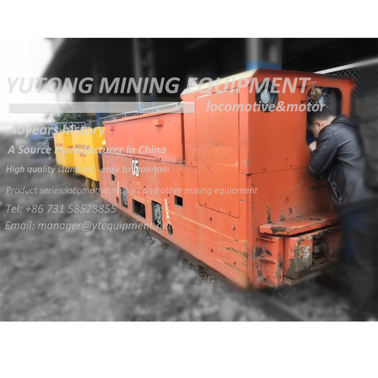 762 Mm Track Gauge Battery Powered Mining Locomotive