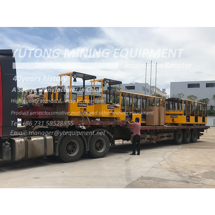 Lithium Battery Locomotive Design For Mining Park Delivery Successfully!