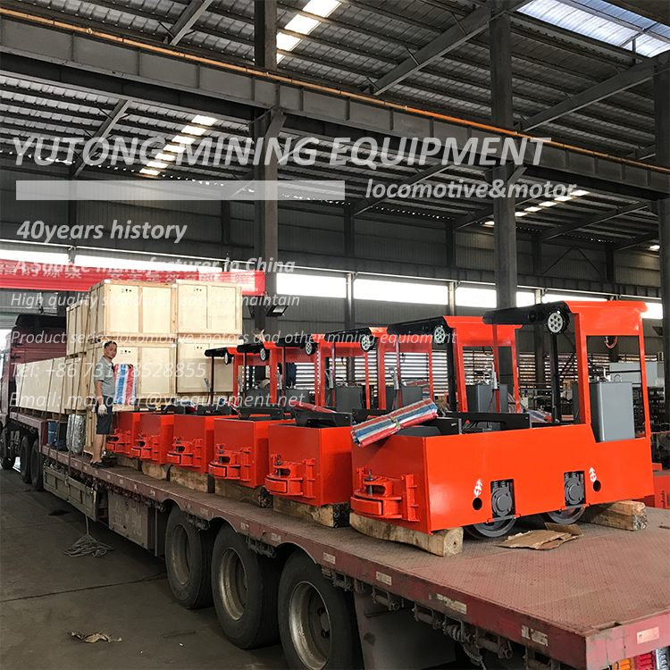 A Bunch Of 3 Ton Battery Locomotive For Delivery To A Gold Mine