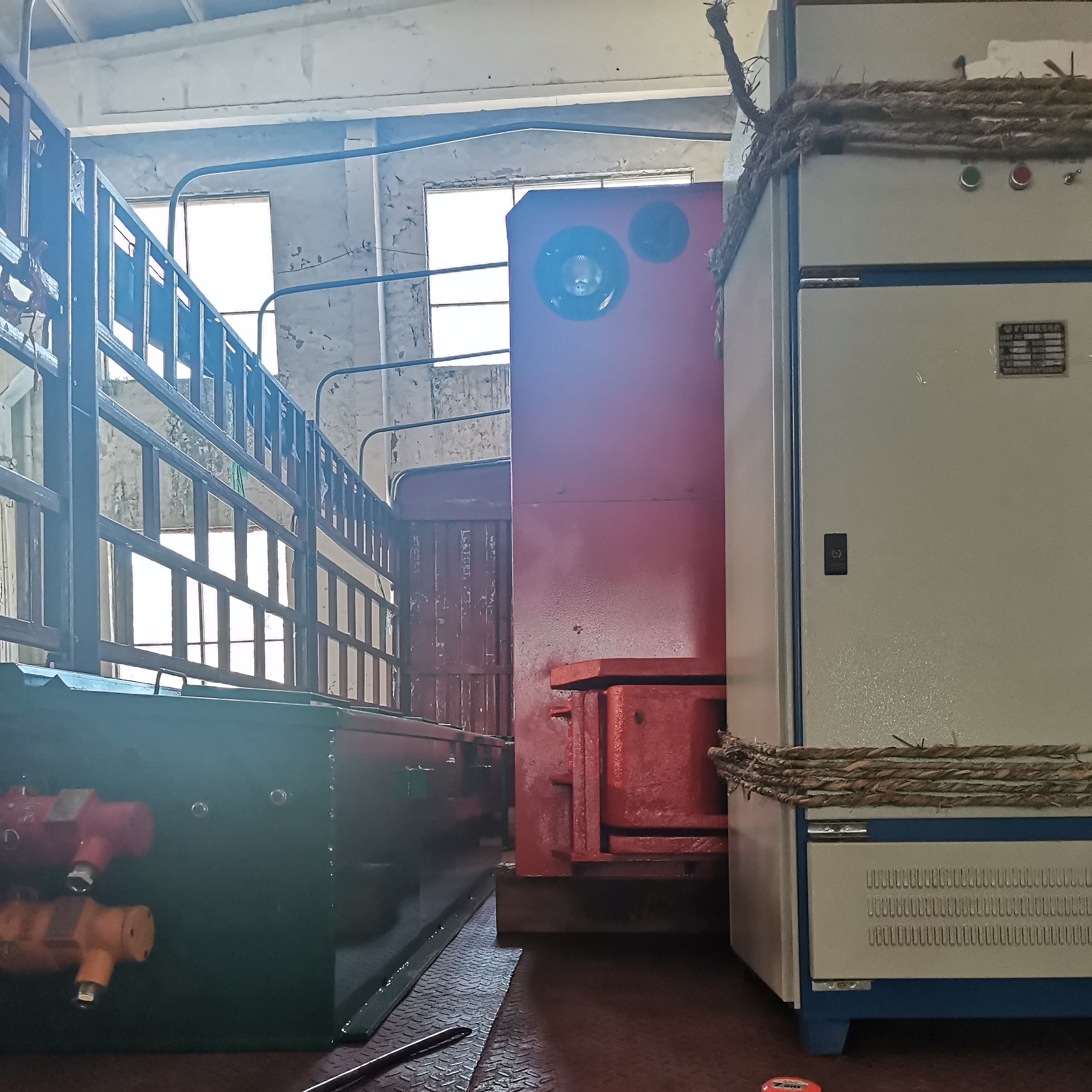 8 Ton explosion-proof battery locomotive shipped to coal mine