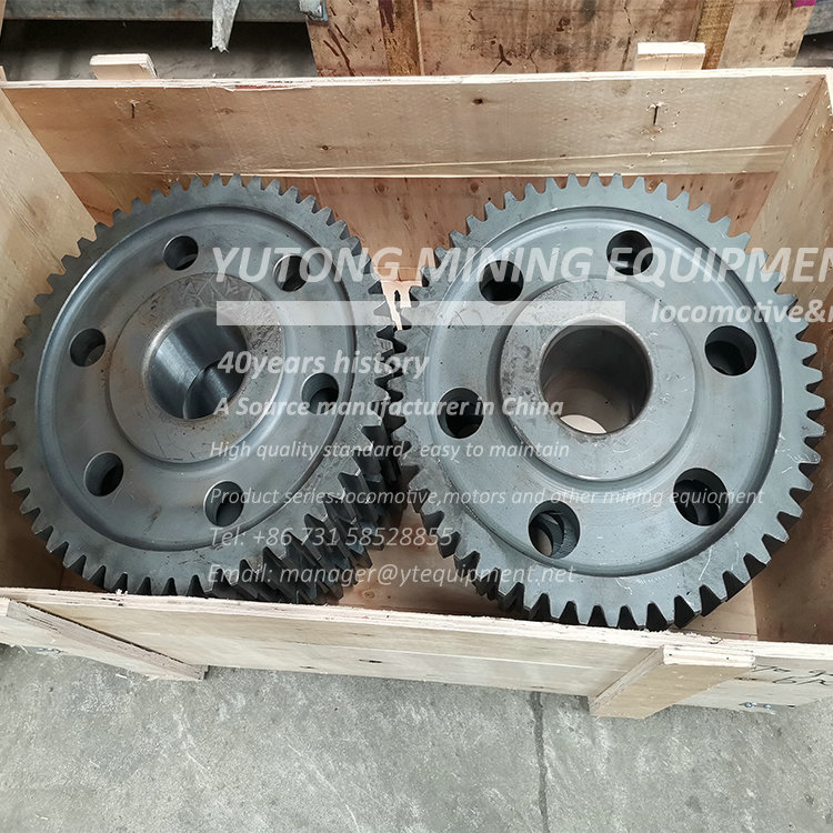 Mining electric locomotive parts sent to South America(图2)