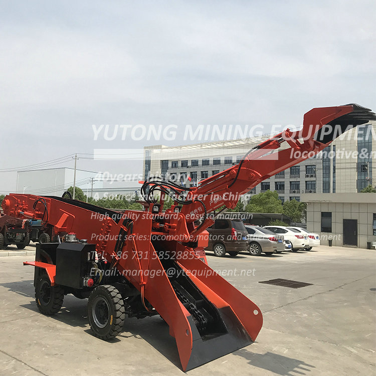 Delivery of ZYW60 muck loader(图1)