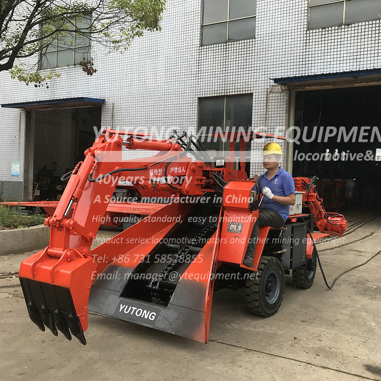 Delivery of ZYW60 muck loader(图2)