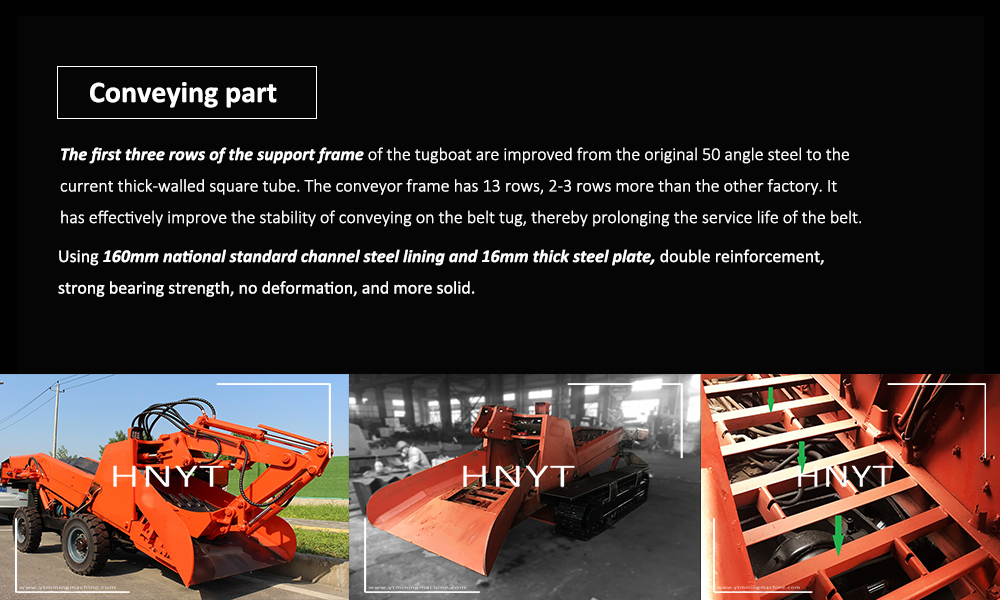 Muck Loader, Mining Crawler Loader, Tunnel Muck Loader(图4)