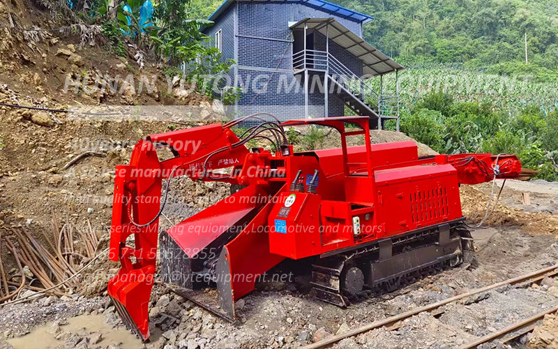 Site video of ZWY60 muck loader