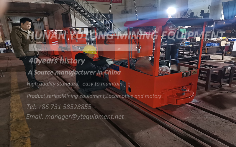 2.5-ton battery electric locomotives delivery