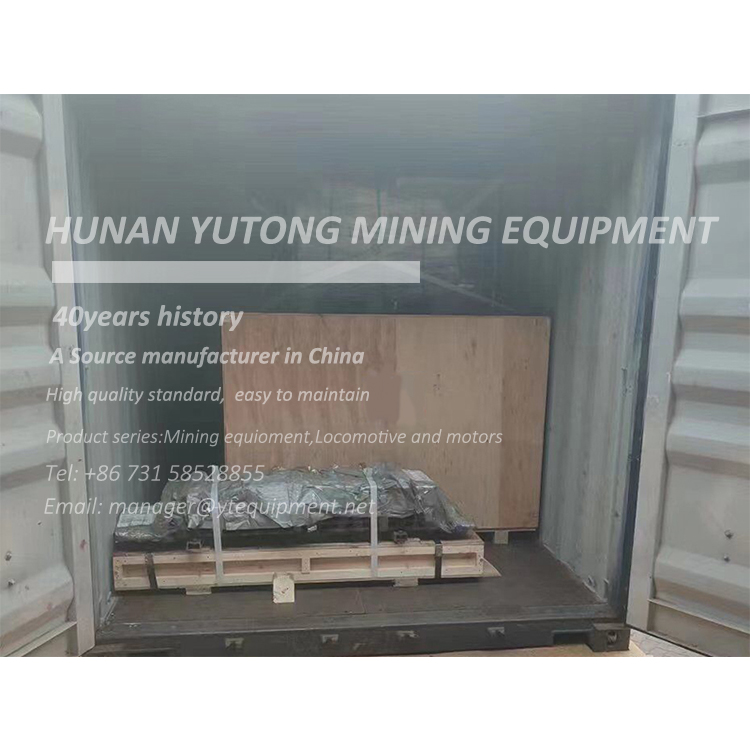 Mining electric winches and rock drill accessories sent to South America