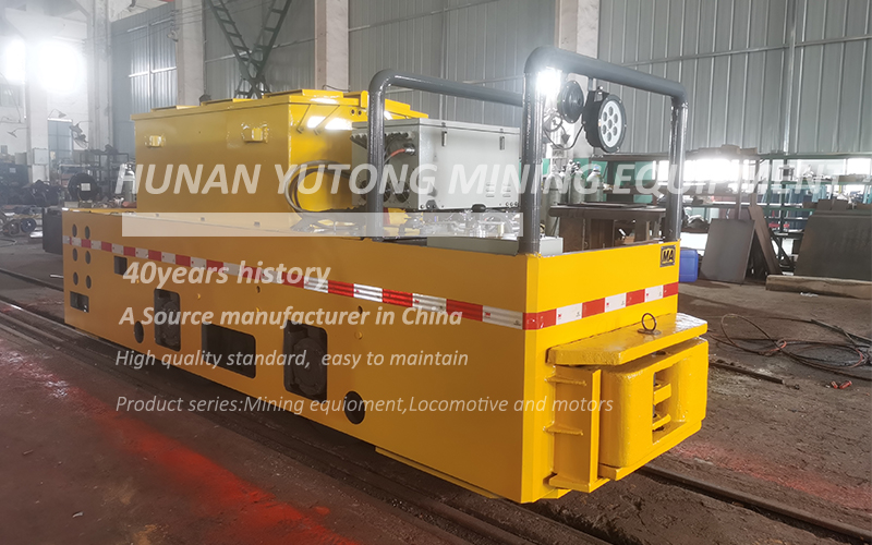 8-ton battery electric locomotives shipment