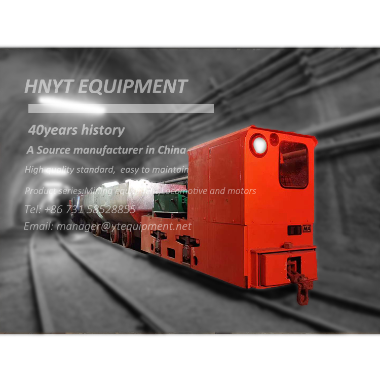 600 Mm Track Gauge Underground Mine Battery Locomotive