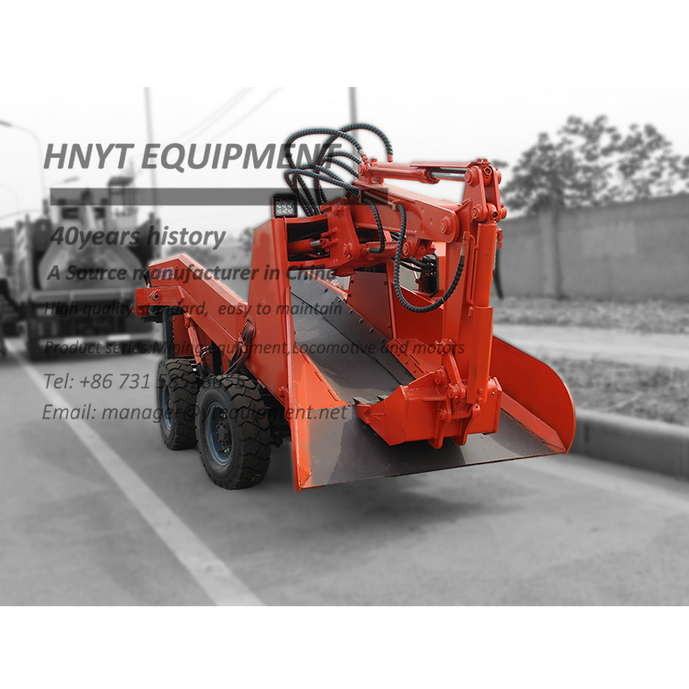 ZWY80 Wheel Belt Mucking Loader