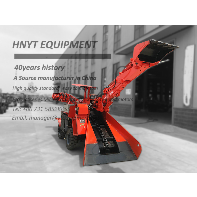 ZWY120 Wheel Scraper Mucking Loader