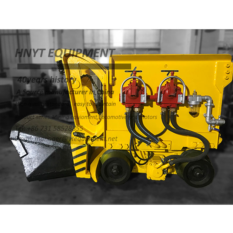 ZQ-17 Pneumatic Shovel Rock Loader, Rail-type Rock Loader