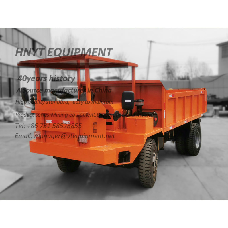 Versatile 6 ton mining diesel truck for tunnel