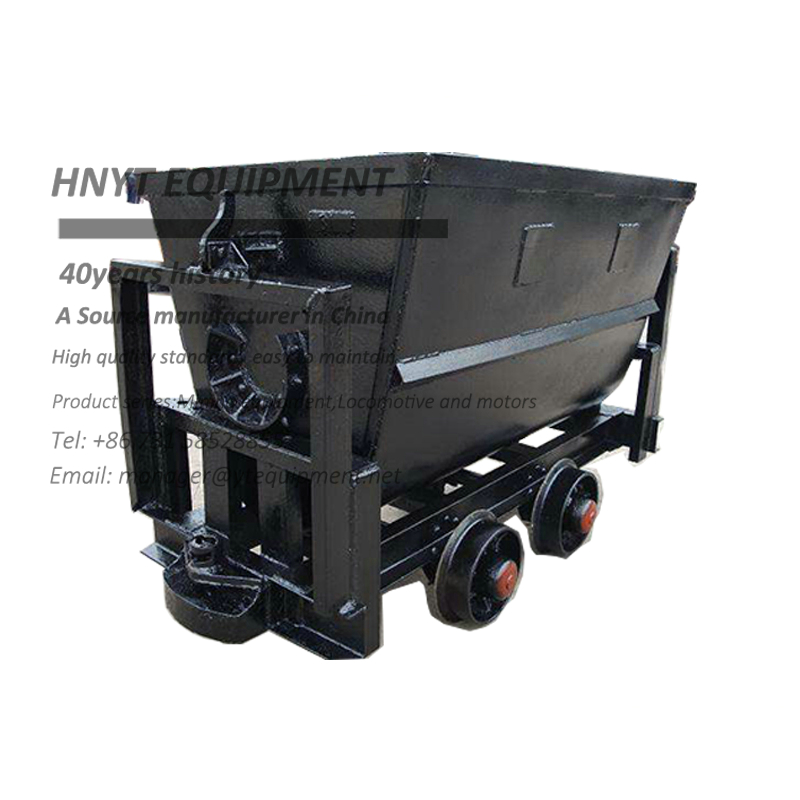 KFU1.0 Bucket-tipping Mine Car, 2 ton loading capacity mining wagons