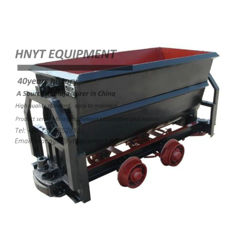 KFU1.2 Bucket-tipping Mine Car, 3 ton loading capacity mining wagons
