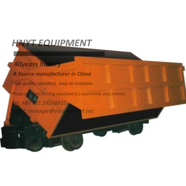 MCC4 Side Dumping Mine Car, 10 ton loading capacity mining wagons