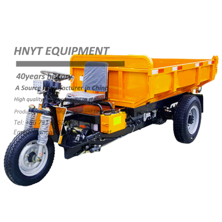 Powerful 4 ton mining diesel tricycle