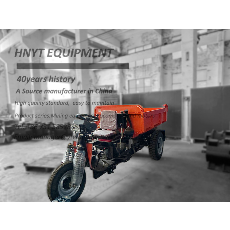 Hot sale 2 ton mining diesel tricycle