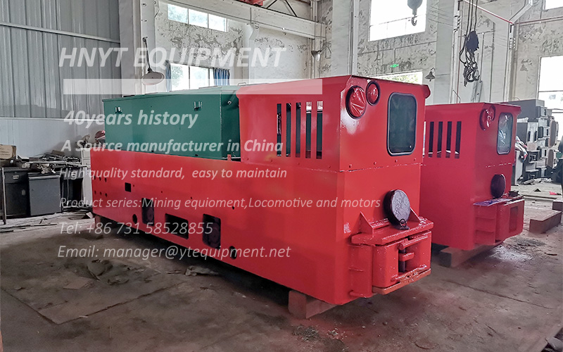 Shipment of 12 Ton Xiangtan Battery Locomotives With Frequency Control