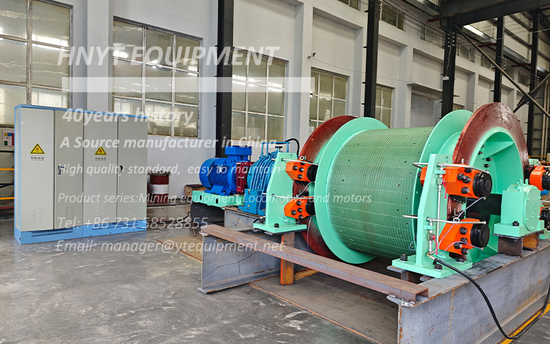 Custom JTP-1.6*1.2P Mining Hoist Winch Shipped to Overseas Customer(图1) Export of mining hoist winch 1.jpg