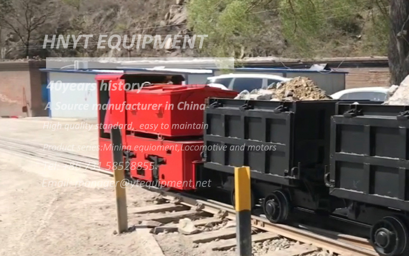 Why Does a Battery Mining Electric Locomotive Charger Fail and How Can You Fix It?(图2) working video of 5 ton battery locomotive.jpg