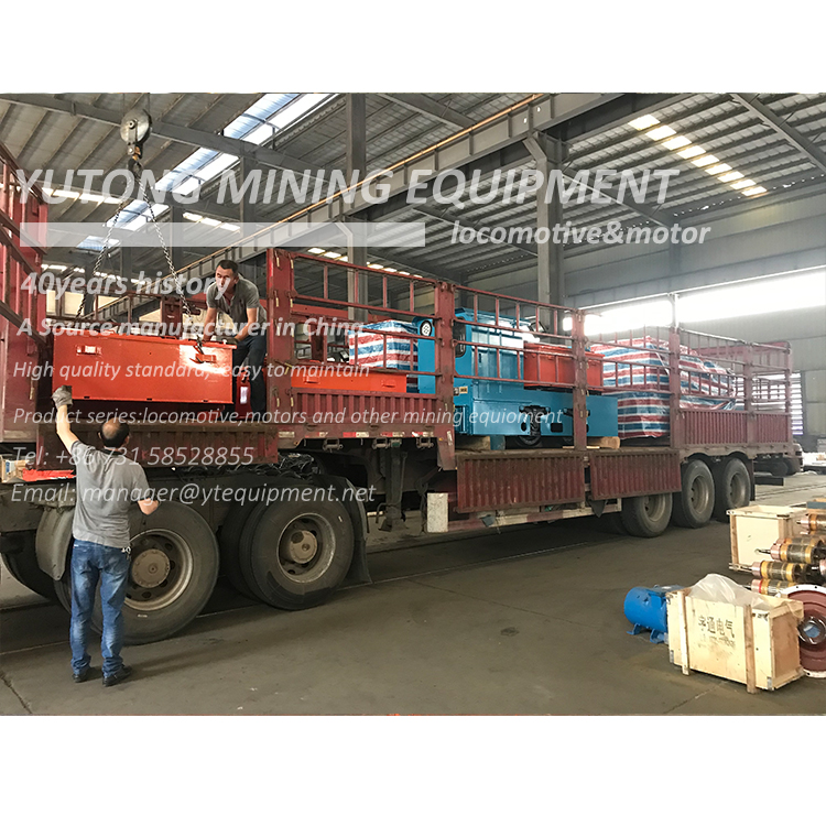 To South America(4 Units 5ton battery locomotive and rails)(图1)