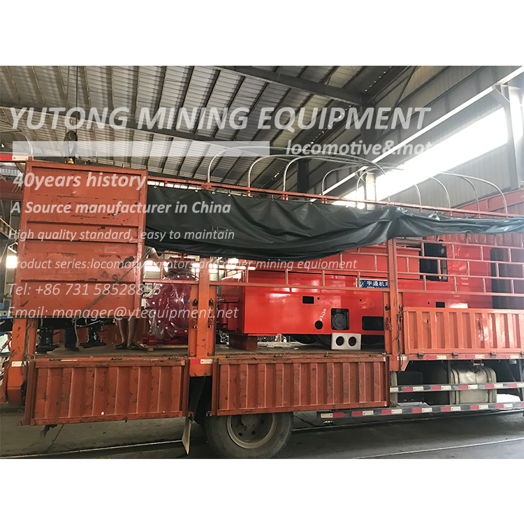 To Vietnam(8 Ton battery locomotive)