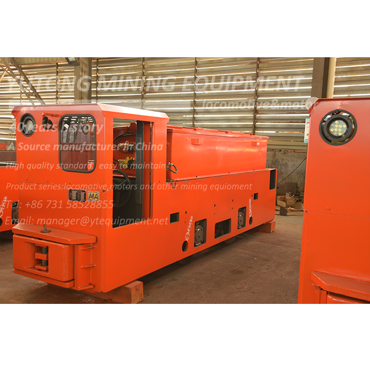 10 Ton Electric Mining Flameproof Battery Locomotive