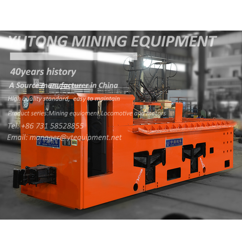 CJY10 Ton Underground Mining Trolley Locomotive