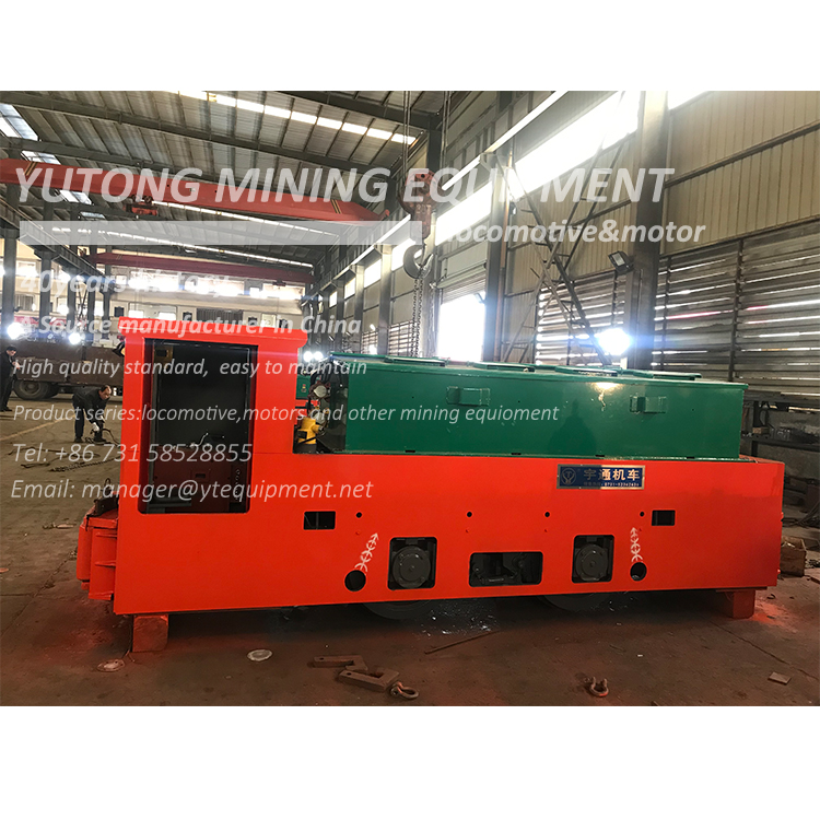 CJY10 Ton Underground Mining Trolley Locomotive