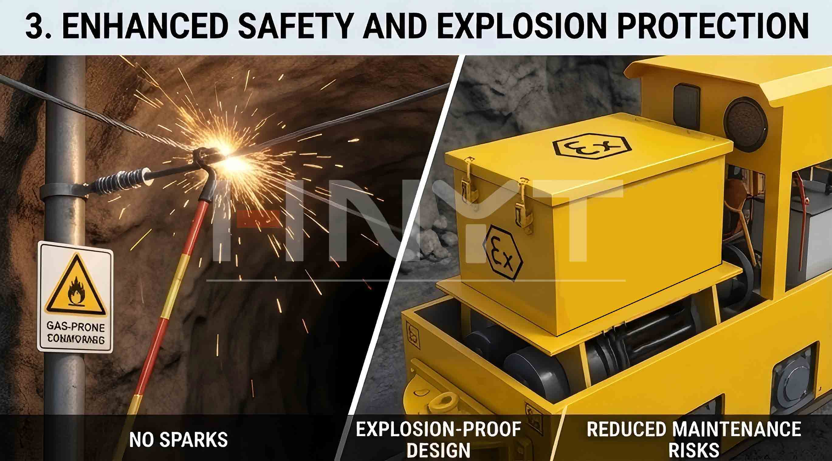 Why Are Battery Electric Locomotives Recommended for Small African Mines?(图4) battery locomotive more safer.jpg